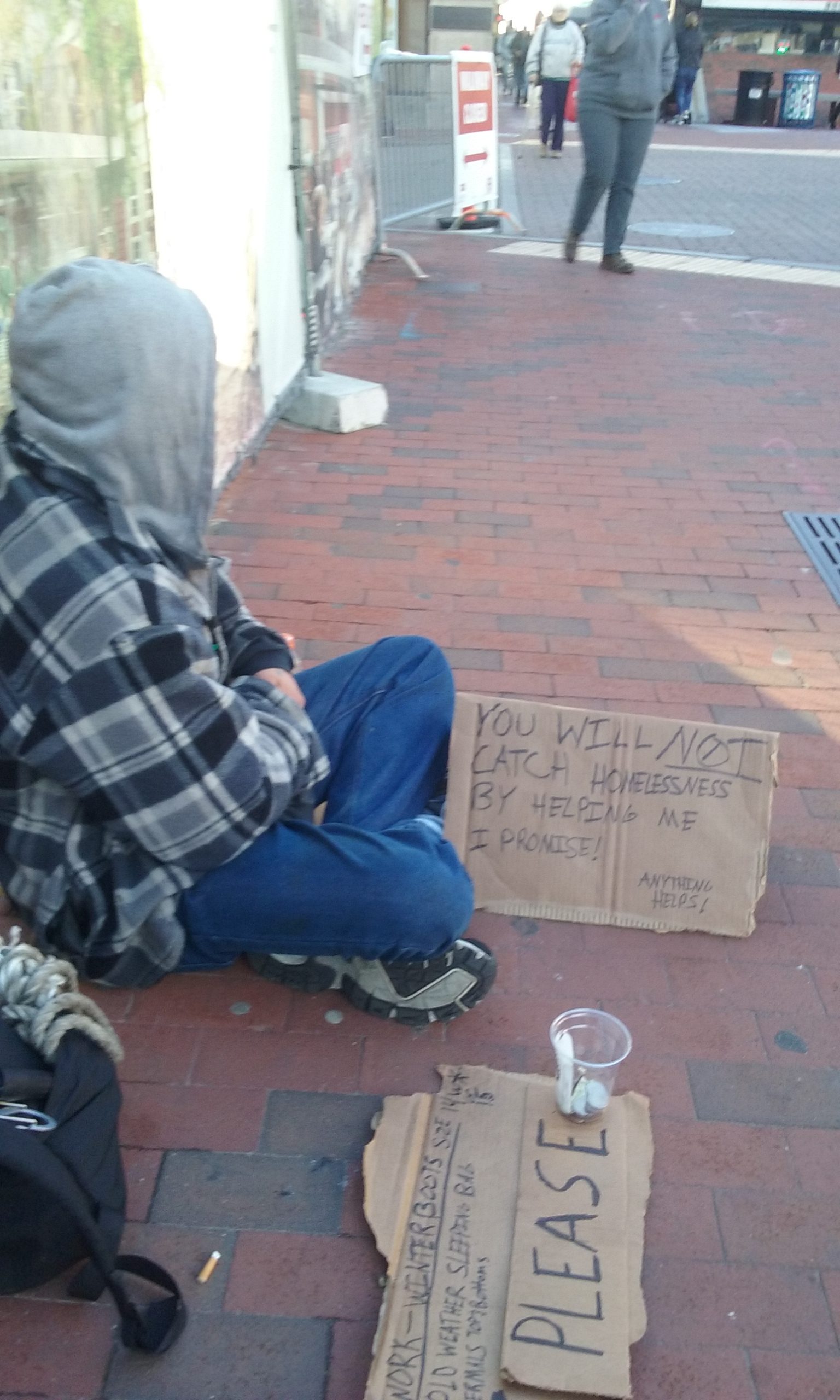 Homelessness is not Contagious