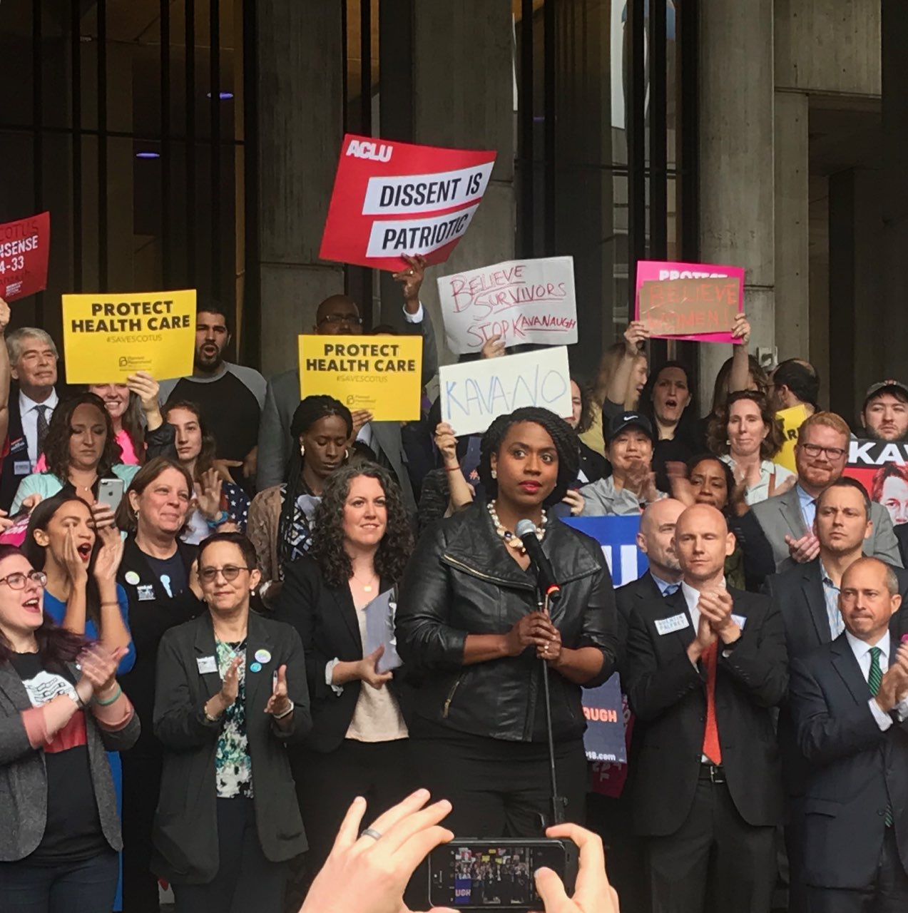 Ayanna Pressley Urges People to Vote and Pine Street Inn Registration Drive