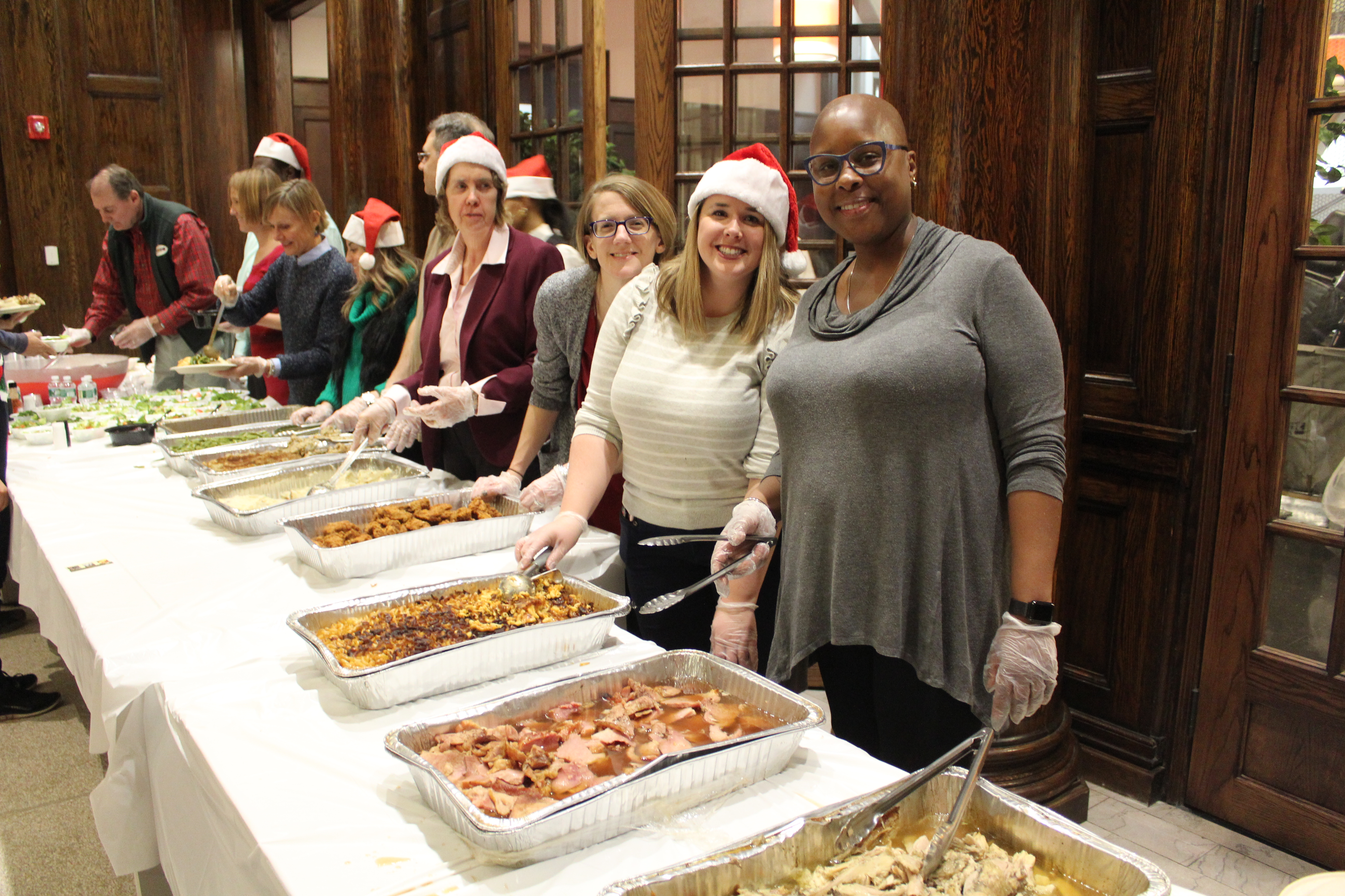 A Christmas dinner at the YMCA, as homelessness rises in Mass.